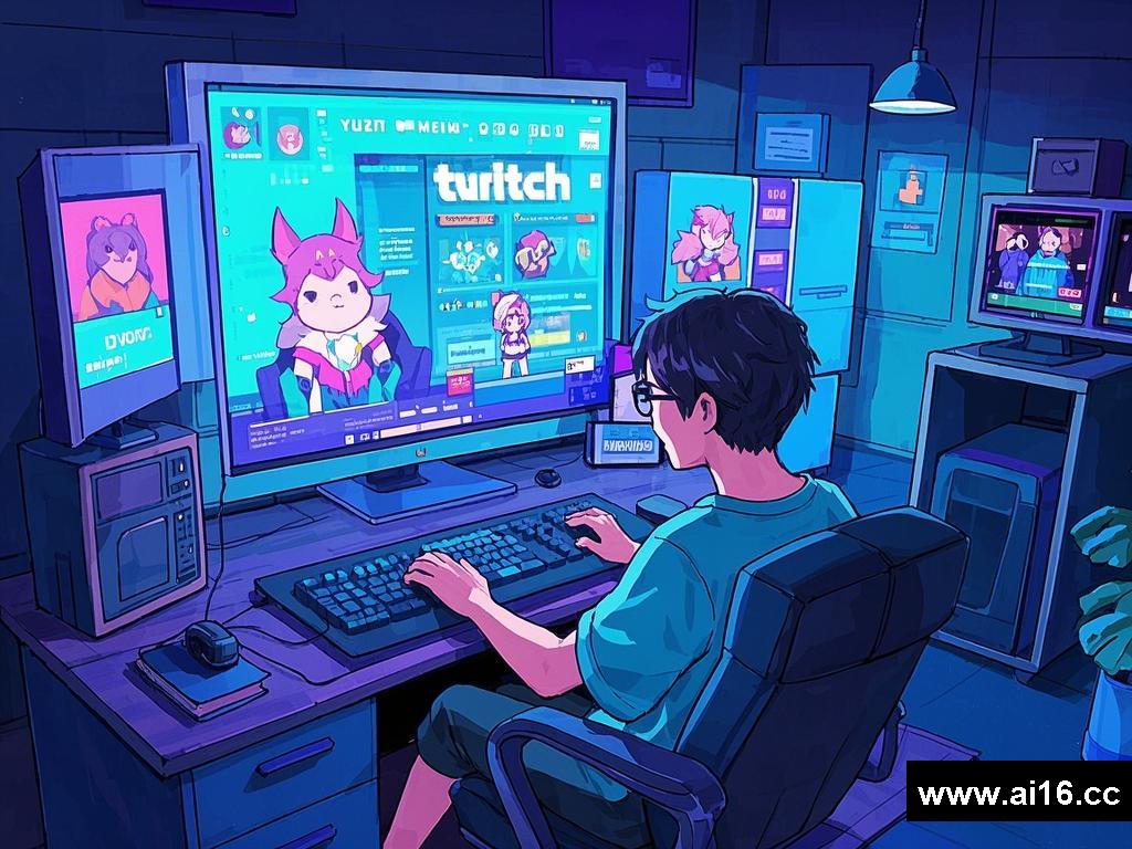 Twitch上的趣味游戏时光
