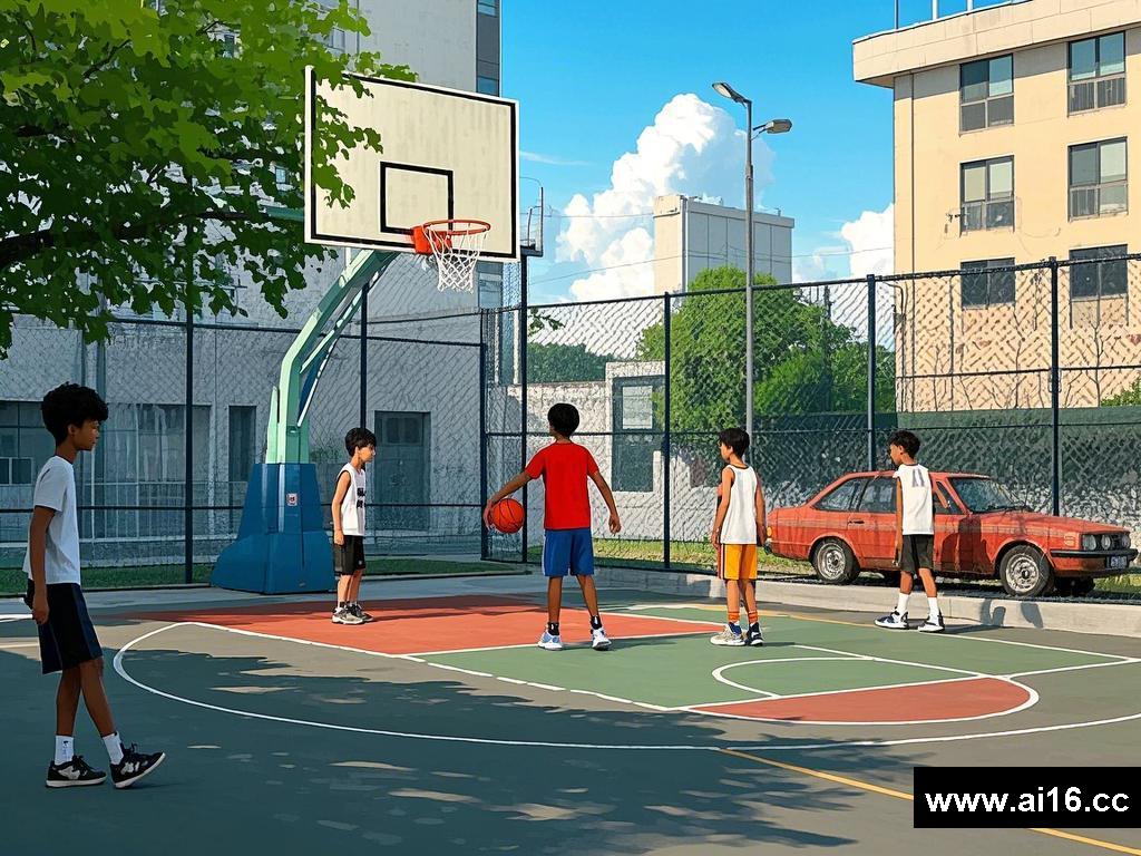 《篮球场上的别样故事》