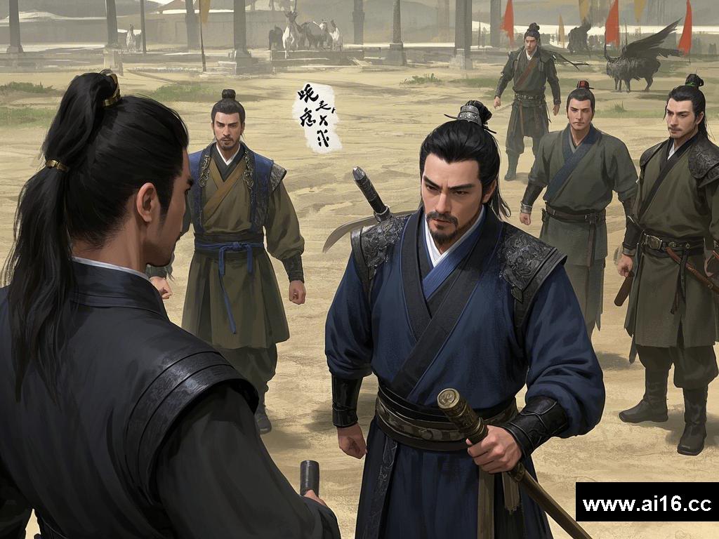 群雄聚首，比武场上的恩怨情仇