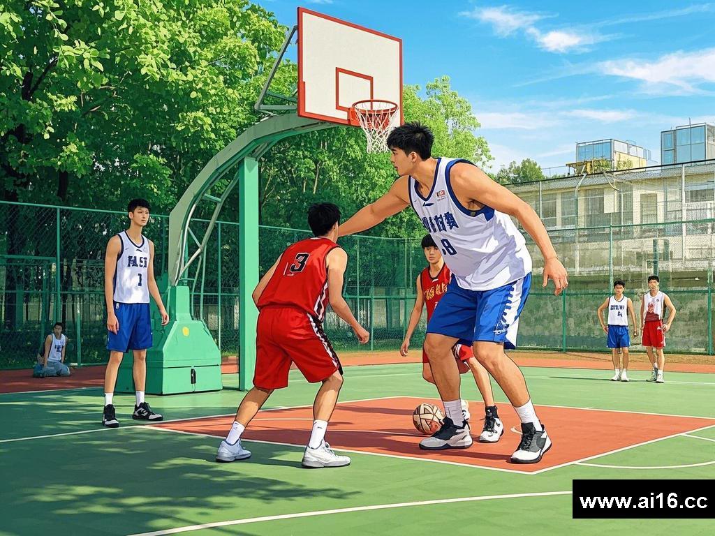 篮球场上的心动对决