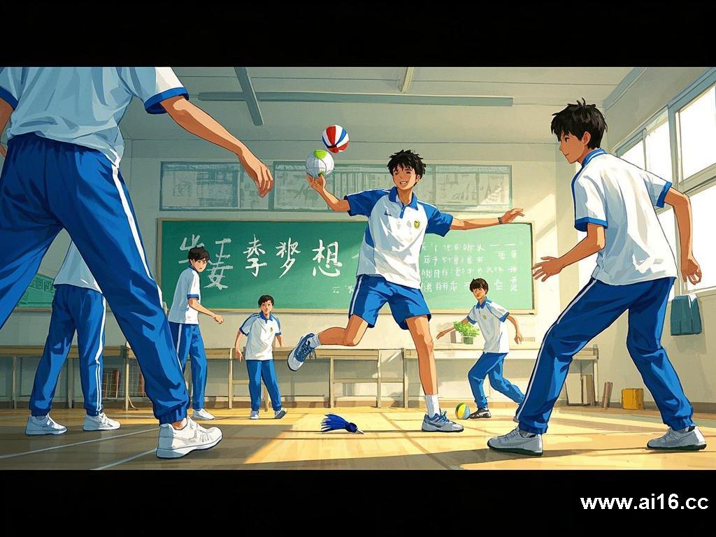 校园梦想与热血竞技
