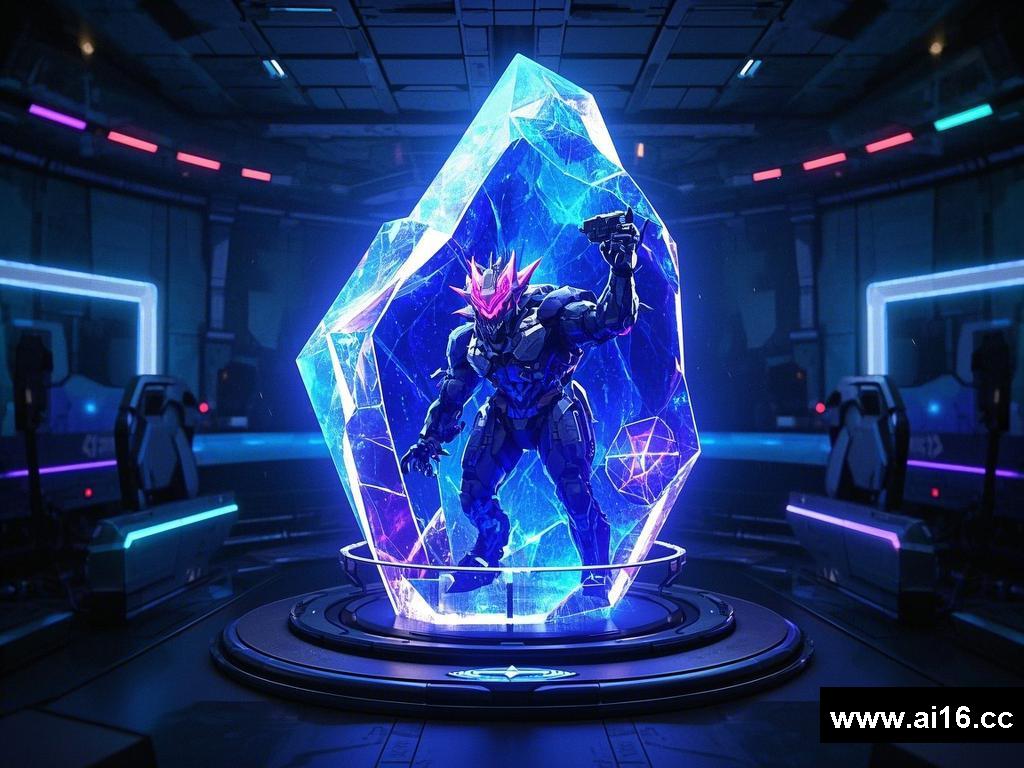 神秘的怪兽能量结晶