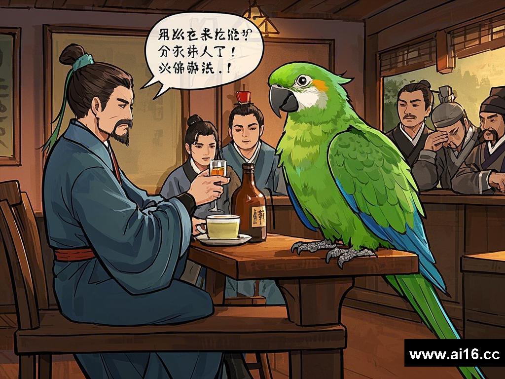 鹦鹉的奇妙说教