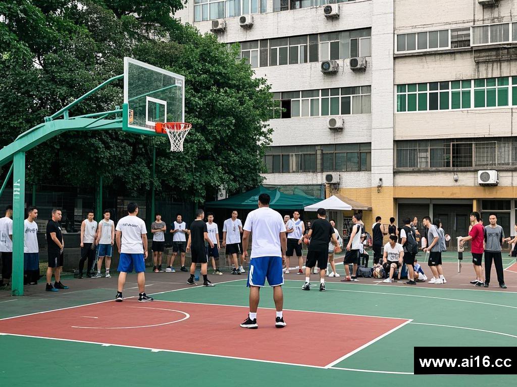 篮球场上的别样故事