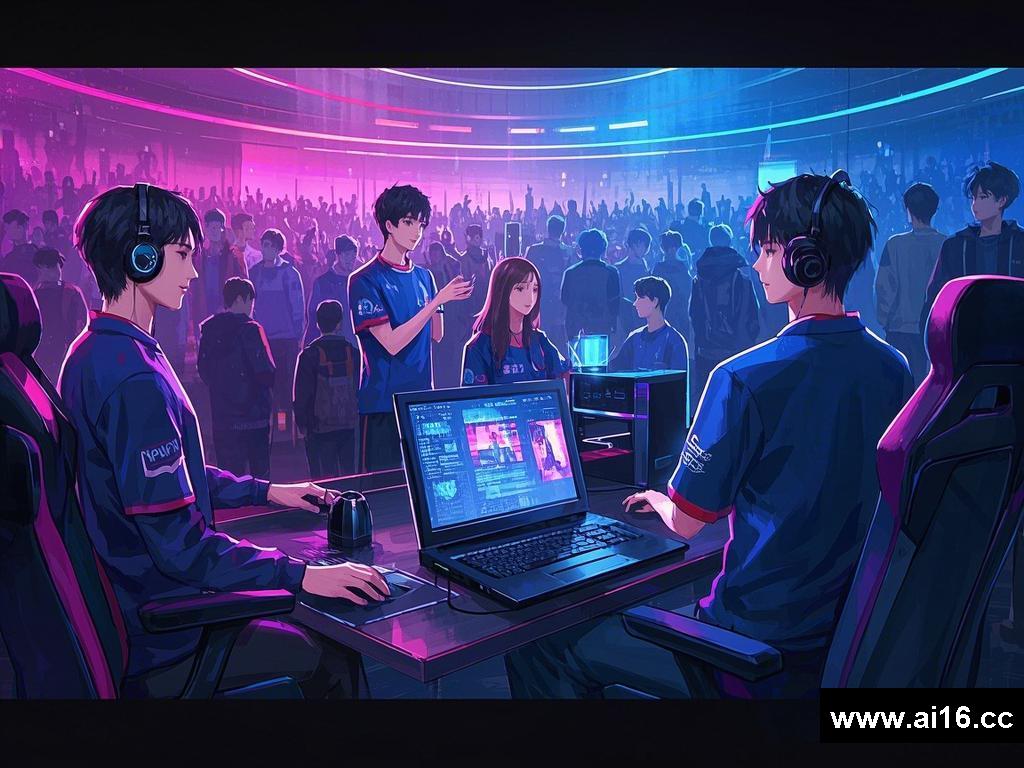 电竞舞台上的热血与柔情