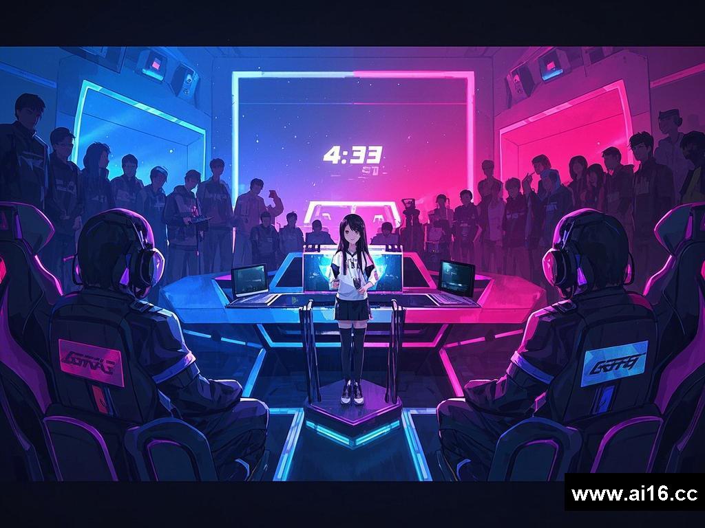 电竞舞台上的热血与柔情