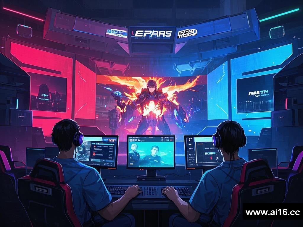 电竞场上的热血与柔情