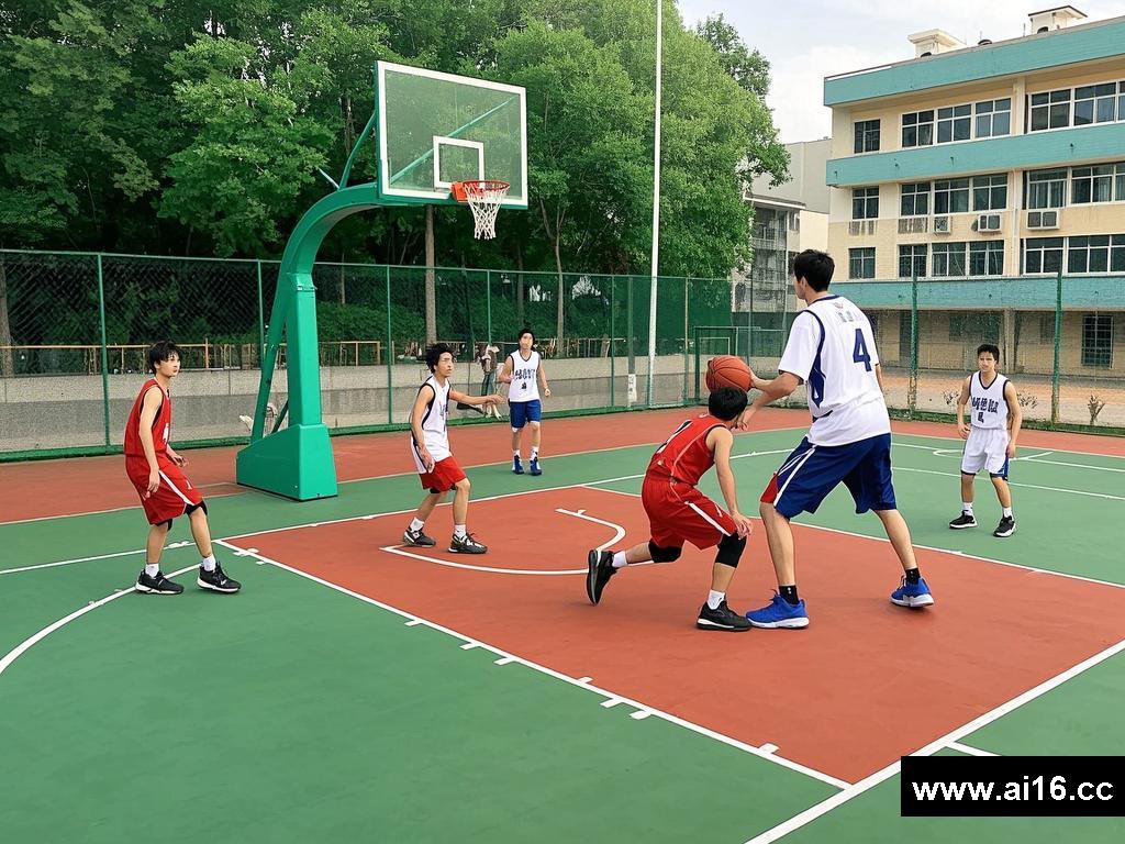 篮球赛场上的热血与柔情