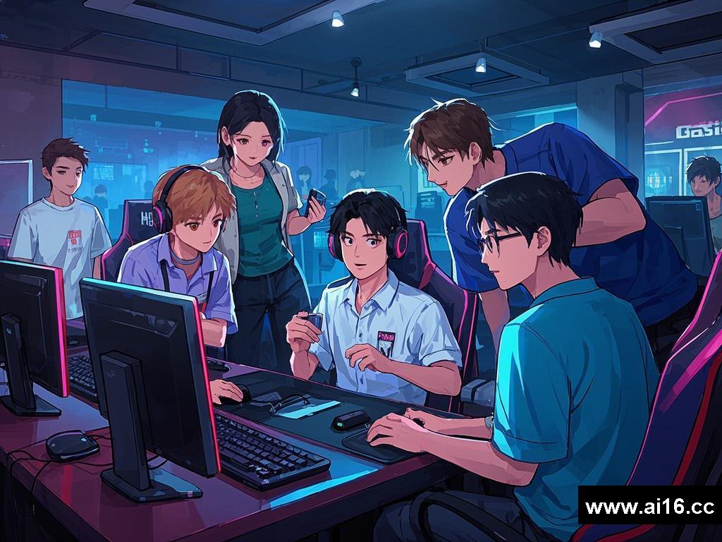 游戏世界里的别样缘分
