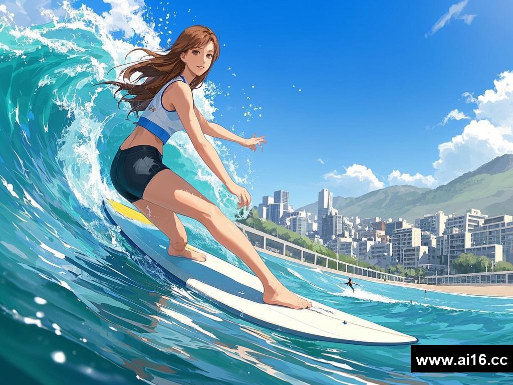 《赛场与浪尖的浪漫羁绊》