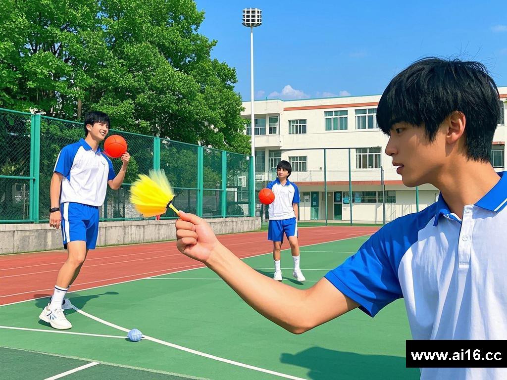 校园操场的热血爱恋