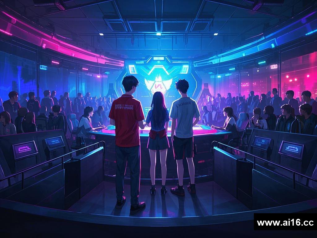 电竞舞台上的热血与柔情