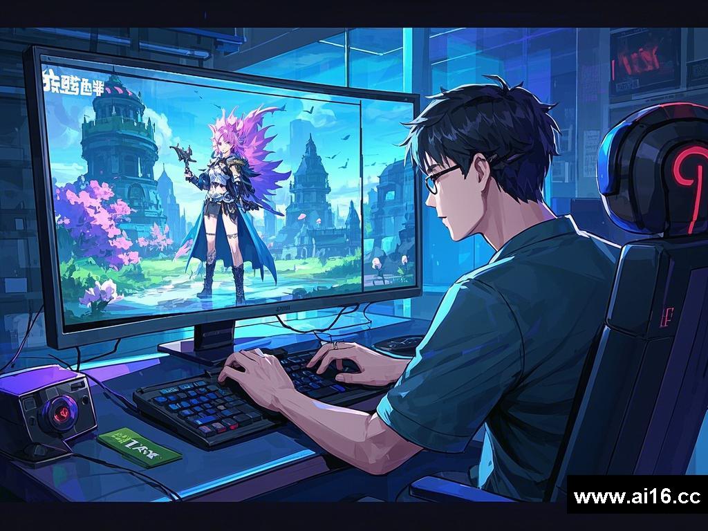 游戏世界的热血冒险